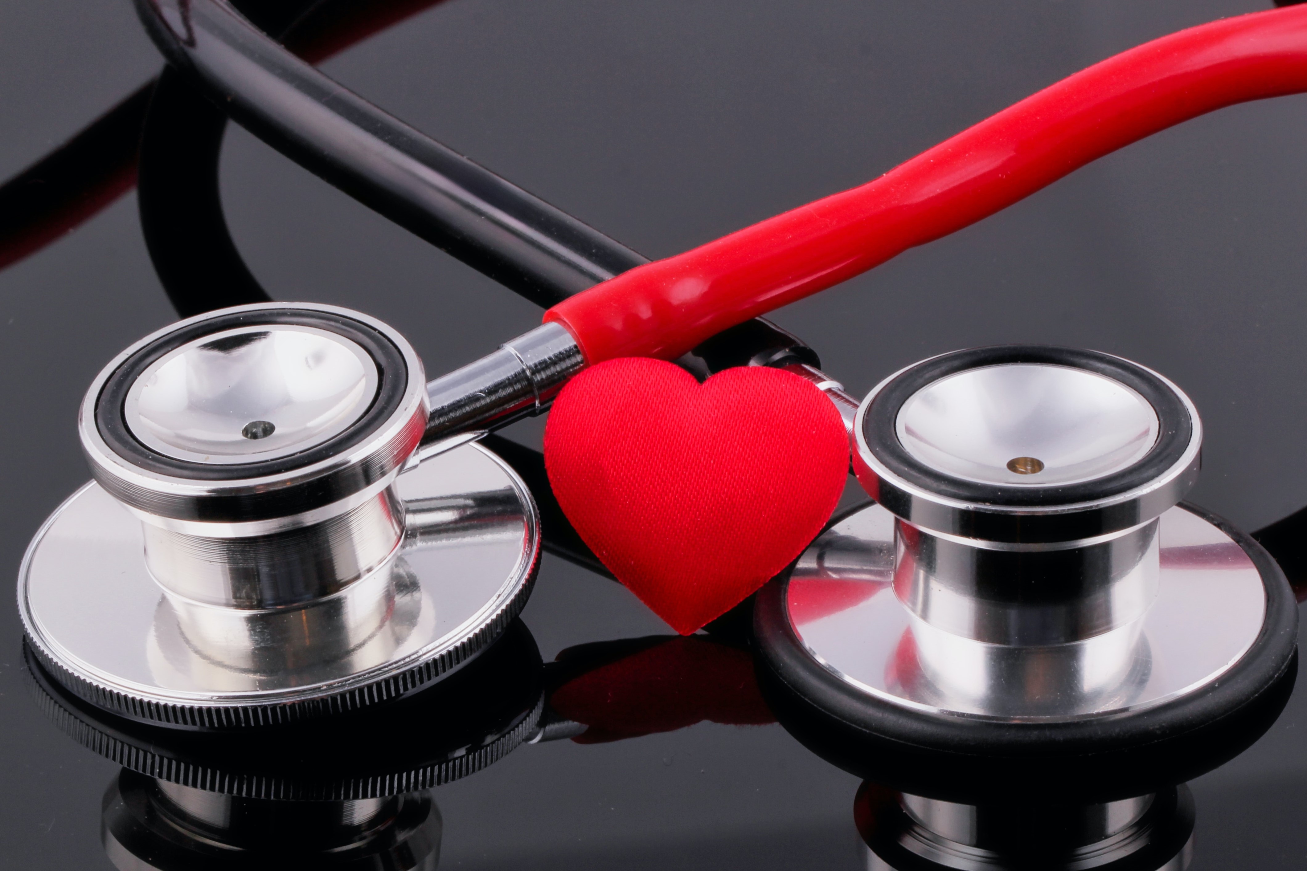 Image of stylized heart and stethoscope.