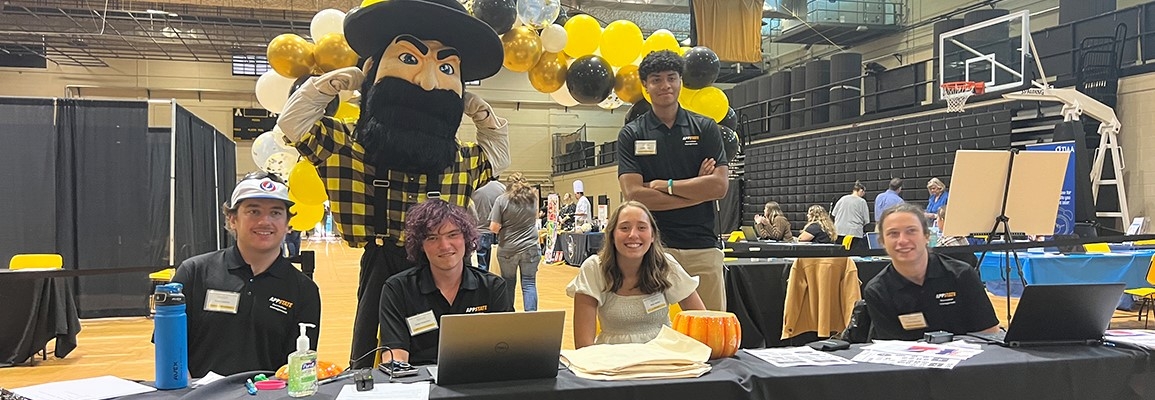 Yosef at the Employee Health Fair