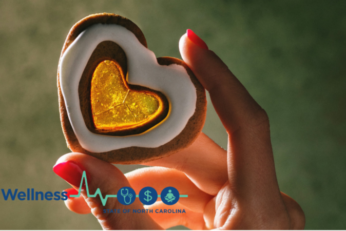 Hand holding a Heart