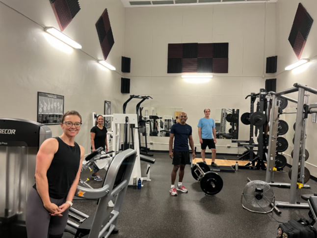 Varsity Gym strength room
